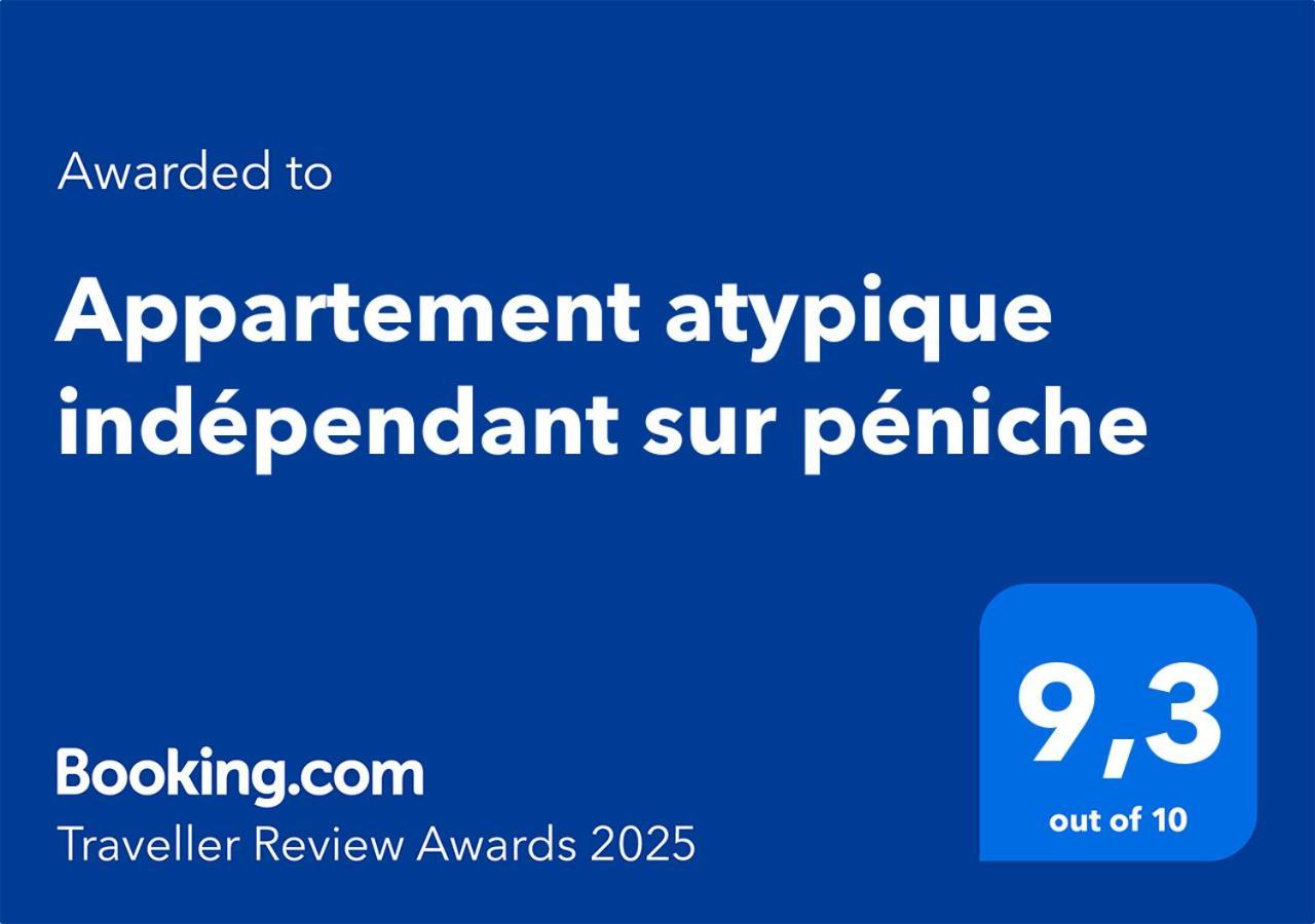 Appartement Atypique Independant Sur Peniche ميتز المظهر الخارجي الصورة
